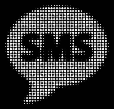 SMS noktalı resim simgesi