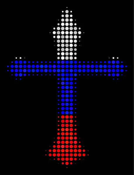 Икона Христианского Креста — стоковый вектор