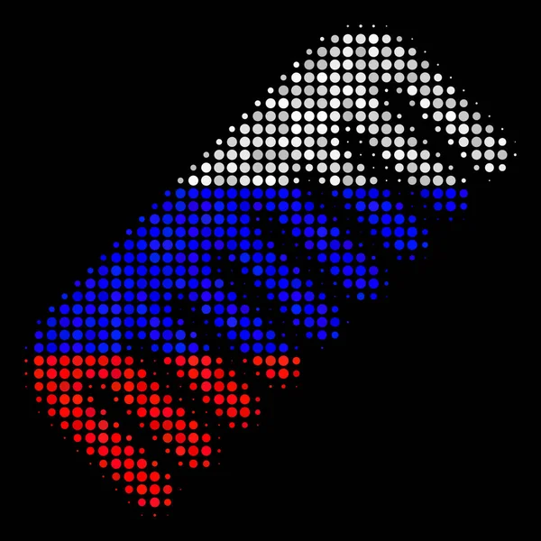 Polotónování hřeben pro ruské ikony — Stockový vektor