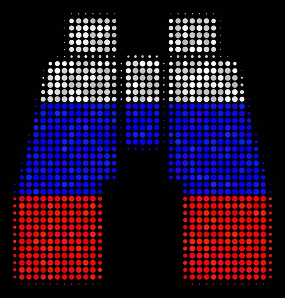 Russisches Fernglassymbol gefunden — Stockvektor