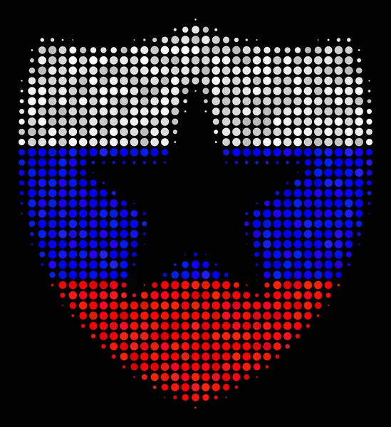Halvton ryska Guard ikonen — Stock vektor