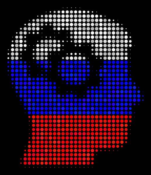 Ikone des russischen Intellekts — Stockvektor