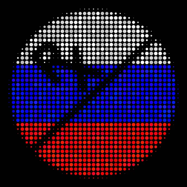 Icona della compressa della farmacia russa mezzitoni — Vettoriale Stock
