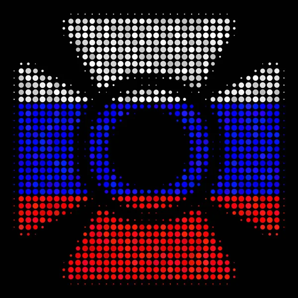 Ikona rosyjski Searchlight półtonów — Wektor stockowy