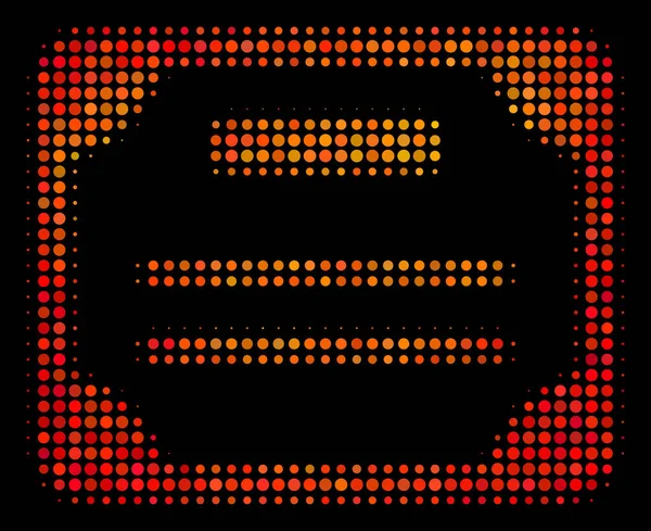 Icône de licence Pixel lumineux — Image vectorielle