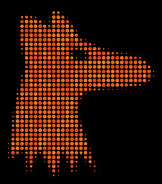 Fox kafa noktalı resim simgesi