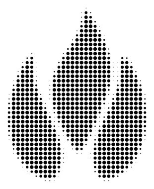 Siyah nokta yangın simgesi