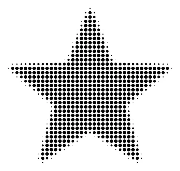 Černý Pixel ikona hvězdičky ohňostroj — Stockový vektor