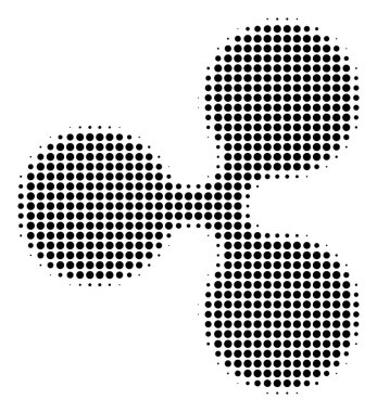 Siyah nokta dalgalanma para birimi simgesi