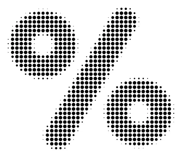 Icona per cento pixel nero — Vettoriale Stock