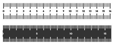 Mezun cetvel vektör çizim