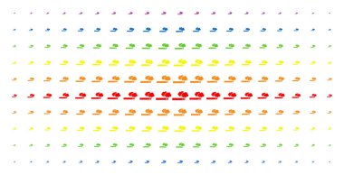 Sigara duman spektrum noktalı kılavuz