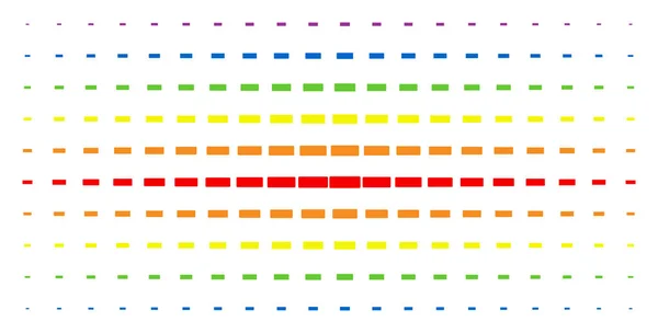 Efecto de medio tono espectral de ladrillo de construcción — Archivo Imágenes Vectoriales