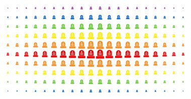 Mezar spektrum noktalı matris