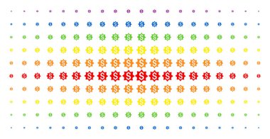 Para ödülü spektrum noktalı matris