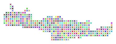 Soyut Girit Adası Haritası