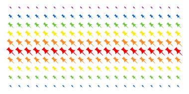 PIN şekli yarı ton spektrum desen