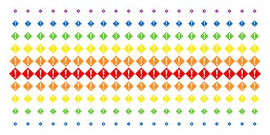 Uyarı şekli yarı ton spektrum kılavuz