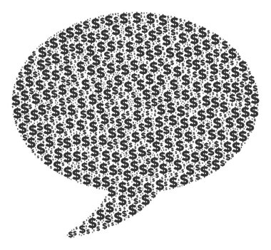 Balon bileşimi Doları ve noktalar