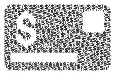 Kredi kartı kolaj Doları ve noktalar