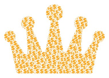 Taç bileşimi Doları ve noktalar