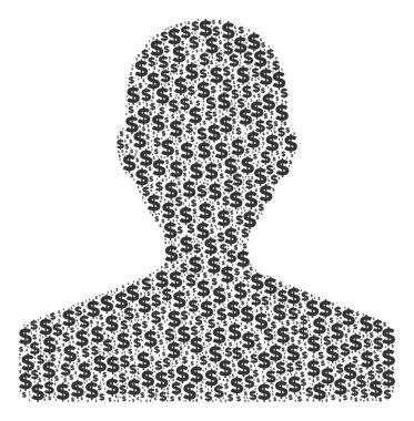 Müşteri bileşimi Doları ve noktalar