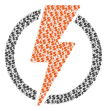 Elektrik bileşimi Doları ve noktalar