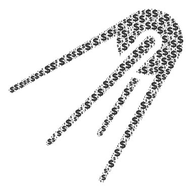 İlk uydu bileşimi Doları ve noktalar