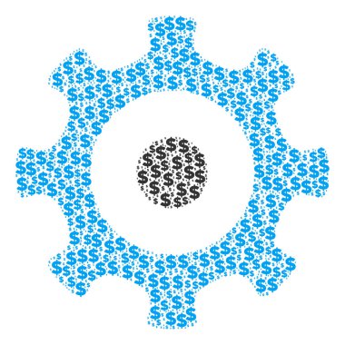 Dişli bileşimi Doları ve noktalar