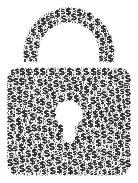 Kilit kolaj Doları ve noktalar