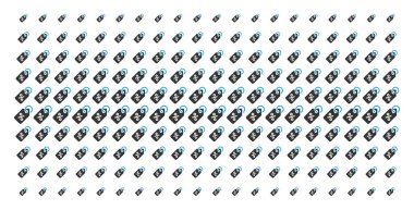 Etiket şekil noktalı resim efekti indirim