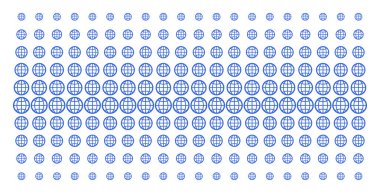 Küre şekil noktalı resim efekti