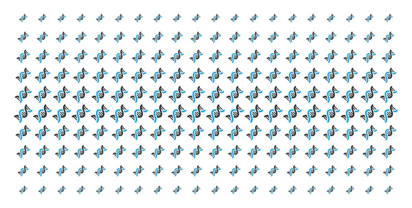 Patrón de semitono de forma espiral de ADN — Vector de stock