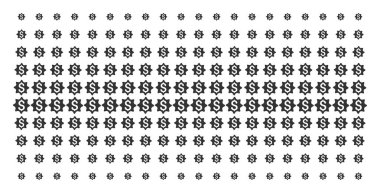 Para ödülü şekil noktalı resim efekti