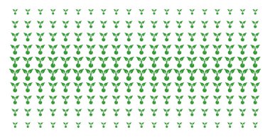 Tohum Filiz şekli yarı ton dizi