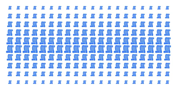 Script Roll Shape Efeito de meio-tom —  Vetores de Stock