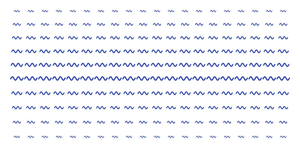 正弦波波形ハーフトーン パターン — ストックベクタ