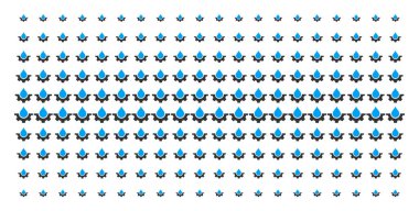 Su hizmet şekli yarı ton dizi