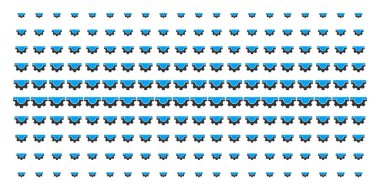 Su Servisi dişli şekil yarı ton dizi