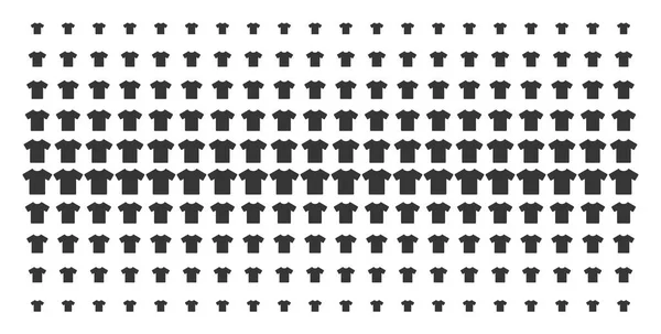 T シャツ形ハーフトーン パターン — ストックベクタ