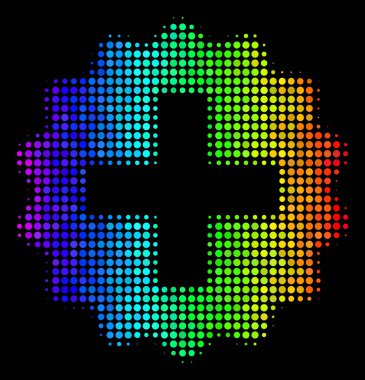 Noktalı spektrum oluşturmak simgesi