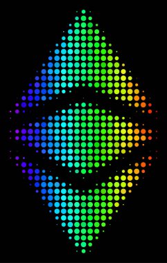 Spektrum piksel Ethereum klasik simgesi