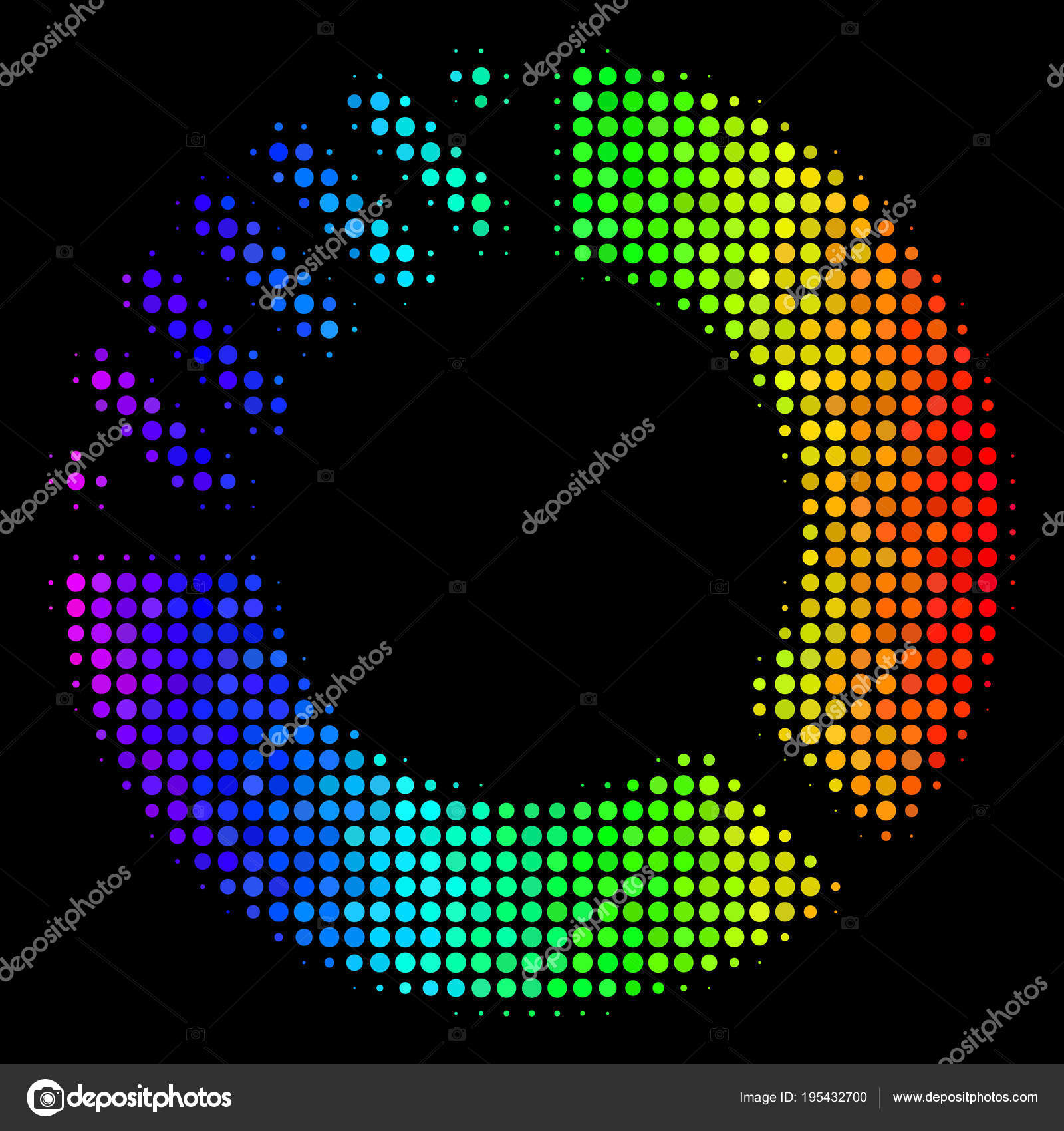 Pixel Circle Chart