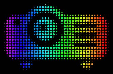 Spektrum piksel projektör simgesi