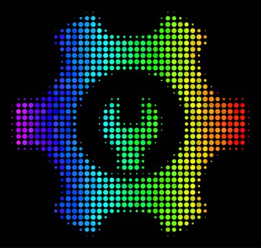 Spektrum nokta hizmet araçlar simgesi