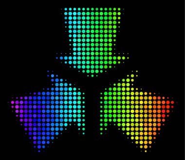 Parlak nokta Shrink ok simgesi