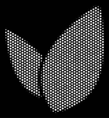 Beyaz nokta çiçek lahanası simgesi