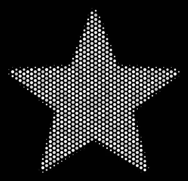 Білий нерівній феєрверк зірочці — стоковий вектор
