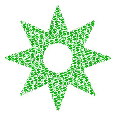 Dolar ve nokta, yeni yıldız kompozisyon