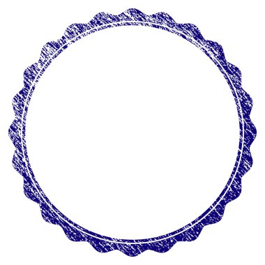 Grunge sertifika rozet dairesel çerçeve dokulu